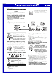Manual de uso Casio G-Shock G-9100-1ER Reloj de pulsera