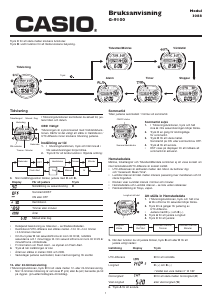 Bruksanvisning Casio G-Shock G-9100-1ER Armbandsur