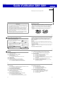 Mode d’emploi Casio G-Shock G-9300-1ER Montre
