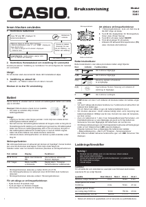 Bruksanvisning Casio G-Shock G-9300-1ER Armbandsur