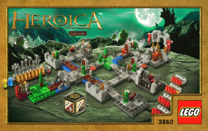 Bedienungsanleitung Lego set 3860 Heroica Die Festung Fortaan