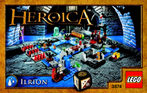 Manual de uso Lego set 3874 Heroica Ilrion