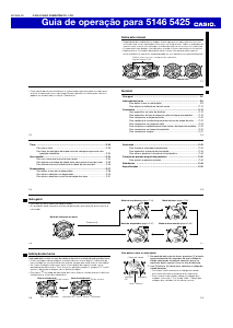 Manual Casio G-Shock GA-110-1AER Relógio de pulso