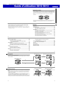 Mode d’emploi Casio G-Shock GA-140-1A1ER Montre