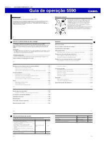 Manual Casio G-Shock GA-2000-1A2ER Relógio de pulso