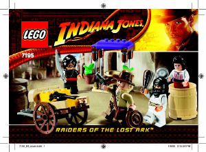 Bedienungsanleitung Lego set 7195 Indiana Jones Hinterhalt in Kairo