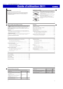 Mode d’emploi Casio G-Shock GA-2100-1A1ER Montre