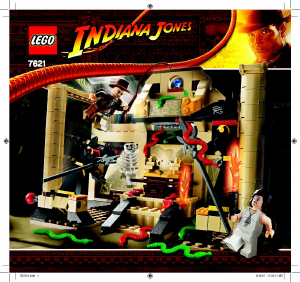 Manual de uso Lego set 7621 Indiana Jones La tumba perdida