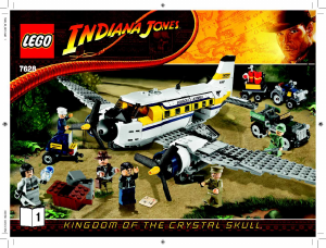 Manual de uso Lego set 7628 Indiana Jones Peligro en Peru
