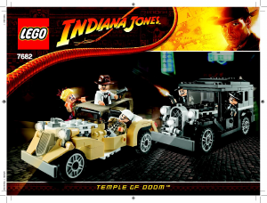 Mode d’emploi Lego set 7682 Indiana Jones Course poursuite dans Shanghaï