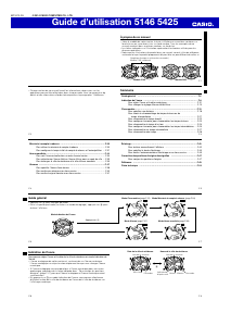 Mode d’emploi Casio G-Shock GMA-S110SR-7AER Montre