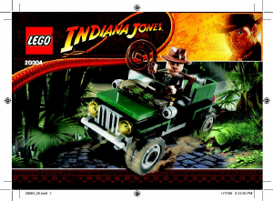 Bruksanvisning Lego set 20004 Indiana Jones Brickmaster