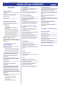 Manuale Casio G-Shock GMW-B5000D-1ER Orologio da polso