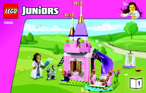 Manual Lego set 10668 Juniors The princess play castle