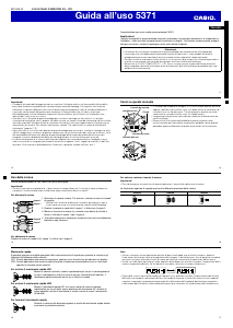 Manuale Casio G-Shock GWN-1000B-1BER Orologio da polso