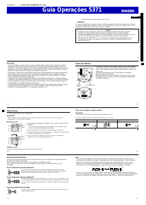 Manual Casio G-Shock GWN-1000B-1BER Relógio de pulso