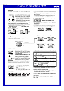 Mode d’emploi Casio G-Shock GX-56BB-1ER Montre