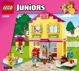 Bedienungsanleitung Lego set 10686 Juniors Einfamilienhaus