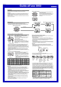 Manuale Casio Radio Controlled WV-58DE-1AVEF Orologio da polso