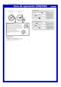 Manual de uso Casio Sheen SHE-3046PG-4AUER Reloj de pulsera