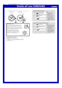 Manuale Casio Sheen SHE-3046PG-4AUER Orologio da polso