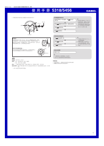 מדריך Casio Sheen SHE-3047PG-5AUER שעון