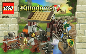 Handleiding Lego set 6918 Kingdoms Aanval op de smederij