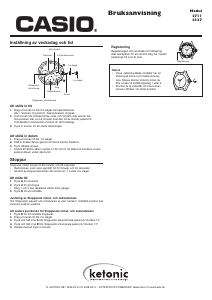 Bruksanvisning Casio Sheen SHN-5000BP-7AVEF Armbandsur