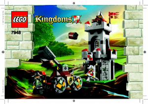 Bruksanvisning Lego set 7948 Kingdoms Utpostanfall