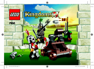 Manual de uso Lego set 7950 Kingdoms Duelo de caballeros