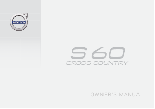 Manual Volvo S60 Cross Country (2018)