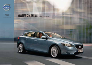 Manual Volvo V40 (2013)