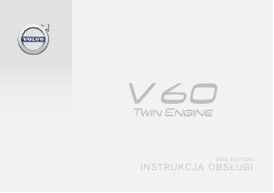 Instrukcja Volvo V60 Twin Engine (2016)