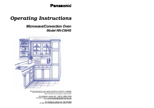 Manual Panasonic NN-C994S Microwave