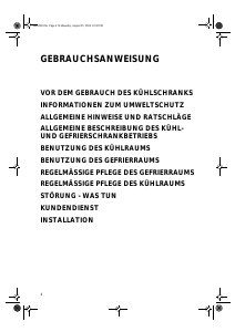 Bedienungsanleitung Bauknecht KGIE 3429-1 A++ Kühl-gefrierkombination