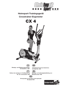 spoel ui bijnaam Handleiding Christopeit CX 4 Crosstrainer