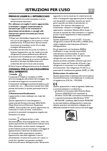 Manuale Bauknecht KGA 355 BIO OPTIMA/1 WS Frigorifero-congelatore