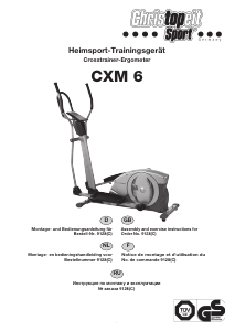 Manual Christopeit CXM 6 Cross Trainer