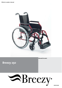 Manual de uso Breezy 250 Silla de ruedas