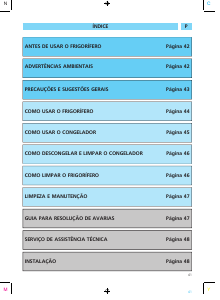 Manual Bauknecht KDB 2801 Frigorífico combinado