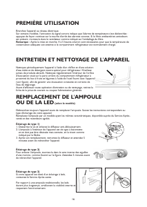 Mode d’emploi Bauknecht KDI 2805/A+ Réfrigérateur combiné