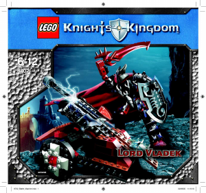 Manual Lego set 8702 Knights Kingdom Lord Vladek