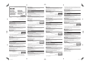 Mode d’emploi Casio MS-6NC Calculatrice