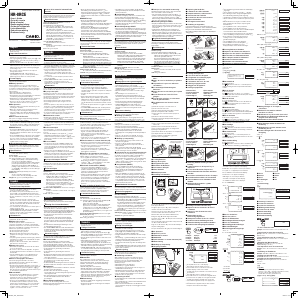 Manuale Casio HR-8RCE Calcolatrice