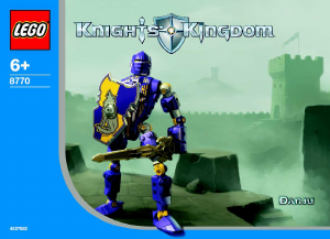 Mode d’emploi Lego set 8770 Knights Kingdom Danju