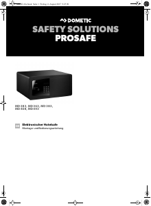 Bedienungsanleitung Dometic MD 383 Safe