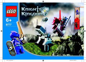 Manuale Lego set 8777 Knights Kingdom Incontro con Vladek