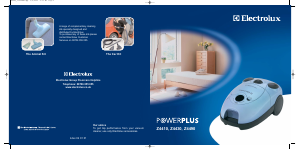 Manual Electrolux Z4410 PowerPlus Vacuum Cleaner