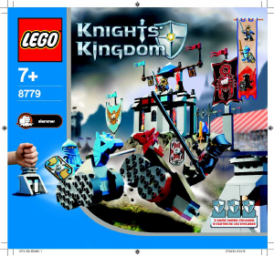 Brugsanvisning Lego set 8779 Kinghts Kingdom Turneringen
