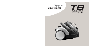 사용 설명서 일렉트로룩스 Z3510 T8 진공 청소기